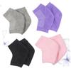 CALLARON 4 Pairs Anti-Cracking Heel Socks Ankle Socks Breathable Socks Moisturizing Gel Socks Unisex Socks view 2