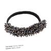 Ipetboom Hair Bun Maker Crystal Design 1 Piece Adjustable Donut Bun Shaper for Thick and Long Hair for Elegant Updos and Everyday Hairstyles view 2
