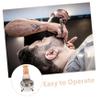 Beaupretty Men's Grooming Set Ergonomic Stainless Steel Shaving Brush Kit Bowl Stand for Comfortable Wet Shaving Experience view 3
