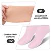 SHERCHPRY 3 Pairs Moisturizing Socks Elastic Spa Socks for Women for Dry Cracked Feet Overnight Foot Care Softening and Soothing for Home and Travel view 4