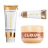 Anti-Ashy Bundle: Butter Cream Body Wash & Barrier Repair Cloud Cream (Ugandan Vanilla + Ethiopian Honey) + African Beauty Butter (Ghanaian Coconut + Moroccan Almond), Shea Butter Infused view 1