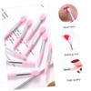 PENIKOKO 20pcs Silicone Lip Brush Soft Applicator for Lipstick Lip Mask Portable Mini Cosmetic Brush White for Travel and Daily Use view 3