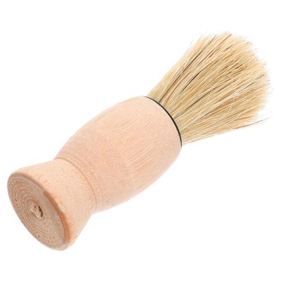 Beavorty Beard Brush for Men Soft Bristles Male Shaving Brush for Grooming and Hair Cutting Efficient Neck Duster Tool for Easy Cleanup Barber Shops and Home Use
