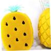 TOGEVAL 1pc Exfoliating Body Scrubber Brush Bath Brush Silicone Shower for Family Bathing Scrubber Pineapple Shape Massage Tool view 2