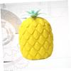 TOGEVAL 1pc Exfoliating Body Scrubber Brush Bath Brush Silicone Shower for Family Bathing Scrubber Pineapple Shape Massage Tool view 3