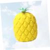 TOGEVAL 1pc Exfoliating Body Scrubber Brush Bath Brush Silicone Shower for Family Bathing Scrubber Pineapple Shape Massage Tool view 4