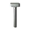 Form Razor | Aluminum Dual-Blade Safety Razor with 10 Single-Edge Blades | Eco-Friendly and Cost-Efficient Shaving Solution For Men and Women (Silver) view 1
