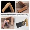 ARTSEWPLY 1set Folding Wooden Beard Comb with Case Portable Pocket Comb for Travel Home Use Multi-function Beard Styling Tool Lightweight Design view 2