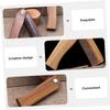 ARTSEWPLY 1set Folding Wooden Beard Comb with Case Portable Pocket Comb for Travel Home Use Multi-function Beard Styling Tool Lightweight Design view 4