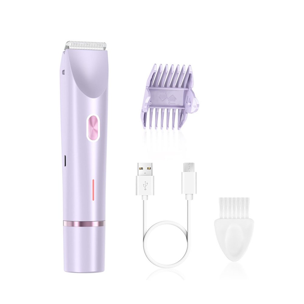 Practical Double Head Shaver Rechargeable Women Hair Remover Suitable for Curves for Home and Travel Use