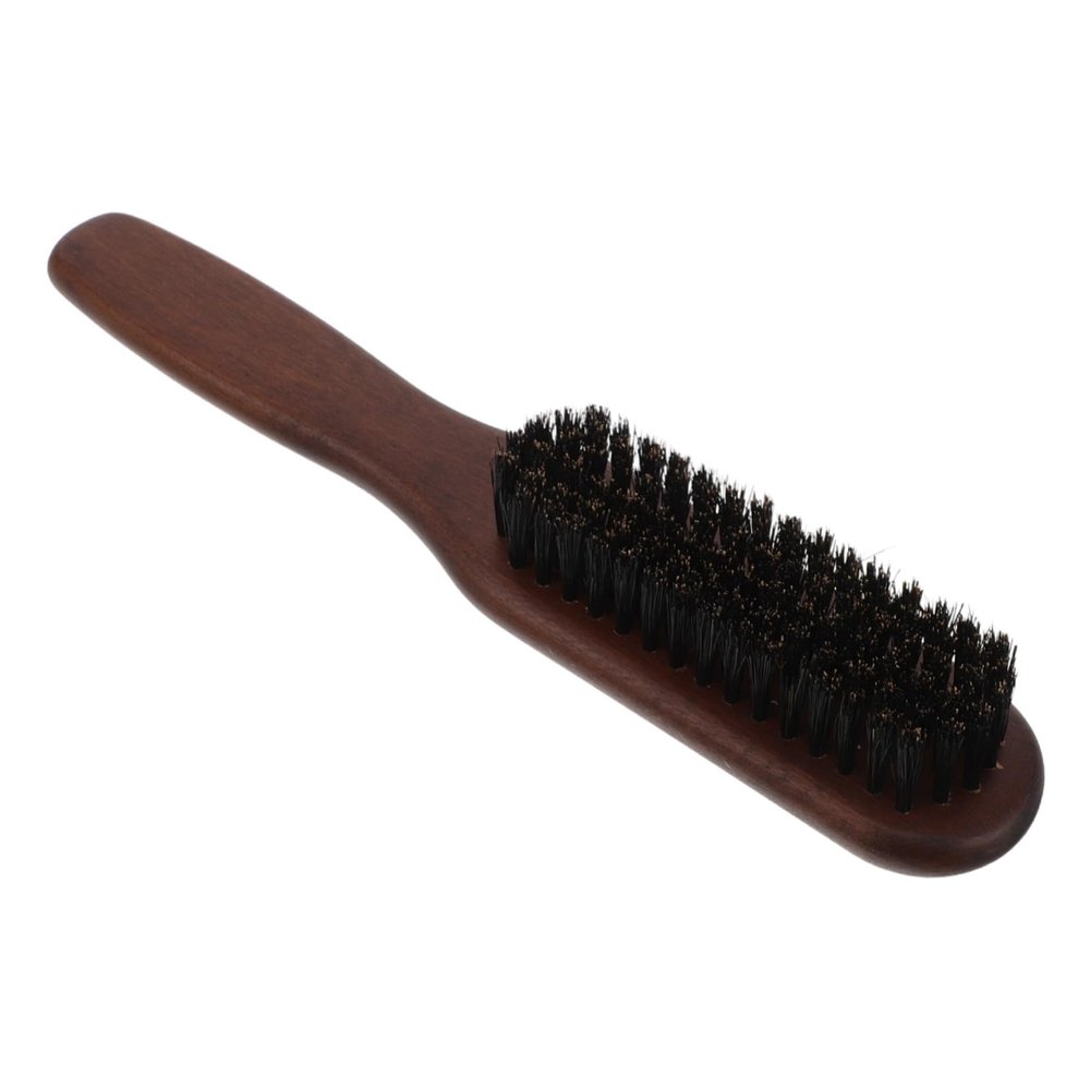 Beavorty Men Beard Brush Hair Comb Multi-functional Grooming Tool for Hair Beard Care Portable Solid Design for Home and Travel
