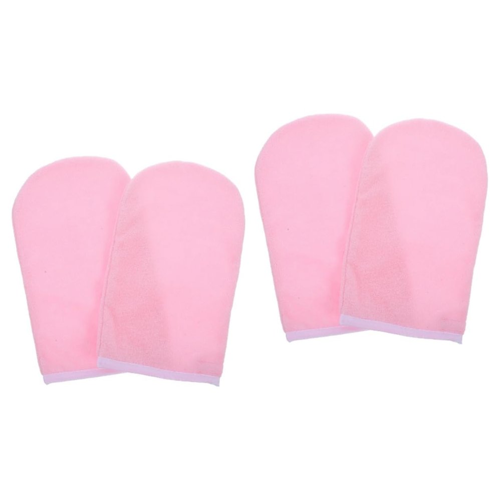 BESTYASH 5pairs Moisturizing Hand Gloves for Paraffin Wax Mitts for Soft Skin Care Breathable and Skin-friendly Design Fits for Home Use