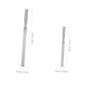 Baluue 4pcs Stainless Steel Nail Files Nail Care Tools for Sanding and Polishing view 2