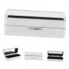 DECOMELODY 2pcs Square Lipstick Box Portable Makeup Lipstick Holder Organizer Bag for Lip Care Storage view 2