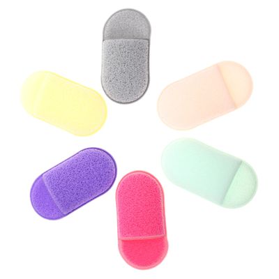 ARTSEWPLY 6pcs Facial Sponge Set Gentle Face Cleansing Sponges for Makeup Removal Reusable Facial Cleaning Tools for Skin Types for Daily Skincare Routine Random Color