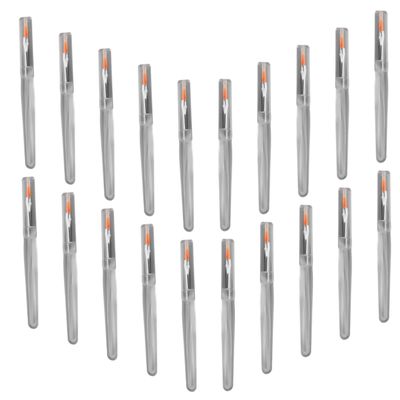 ARTSEWPLY 20PCS Portable Lip Brush Set Crystal Handles 10.5cm Makeup Applicators for Lipstick and Eyeshadow for Women Makeup Enthusiasts