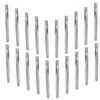ARTSEWPLY 20PCS Portable Lip Brush Set Crystal Handles 10.5cm Makeup Applicators for Lipstick and Eyeshadow for Women Makeup Enthusiasts view 1