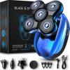 Blade & Stone Head Shaver for Men HS505-BB | Diamond-S-Blade | MIMO Net Technology for Superior Skin Comfort | 8500 RPM Durable Motor, USB-C Rechargeable - Big Blue view 1