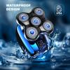 Blade & Stone Head Shaver for Men HS505-BB | Diamond-S-Blade | MIMO Net Technology for Superior Skin Comfort | 8500 RPM Durable Motor, USB-C Rechargeable - Big Blue view 4