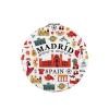 Zuo Bao Spanish Mom Makeup Mirro Madrid Souvenir Gift Madrid Spain Travel Mirro Spain Lover Gift (Madrid) view 1