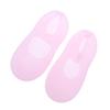 Gatuida SEBS Moisturizing Short Socks for Women 1 Pair Non-Slip Gel Heel Socks Size 42-44 Anti-Drying Foot Care for Cracked Heels view 1