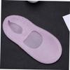 Gatuida SEBS Moisturizing Short Socks for Women 1 Pair Non-Slip Gel Heel Socks Size 42-44 Anti-Drying Foot Care for Cracked Heels view 2
