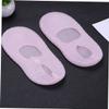 Gatuida SEBS Moisturizing Short Socks for Women 1 Pair Non-Slip Gel Heel Socks Size 42-44 Anti-Drying Foot Care for Cracked Heels view 3