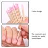 1000pcs Cotton Buds, Manicure Precision Swabs, Precision Tips Pointed Cotton Swabs for Makeup, Electronics Cleaning (Wood Stick Design) view 3