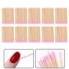 1000pcs Cotton Buds, Manicure Precision Swabs, Precision Tips Pointed Cotton Swabs for Makeup, Electronics Cleaning (Wood Stick Design) view 4