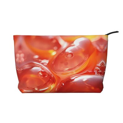 WBQLSL jellies Corduroy cosmetic bag - travel storage bag, can hold lipstick, powder and other cosmetics
