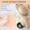 4 Colors Loose Setting Powder, Face Finishing Makeup Banana Luxury Loose Powder, Long Lasting Coverage, Oil Control Brightening Matte Finish, Pore Blurring (#01, 1.5 oz) view 3