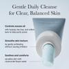 ARENCIA Hyssop Sebum Control Rice Cake Cleanser, 5.29 oz, AHA Tea Tree Face Wash for Oily Combination Skin view 3