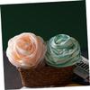 EXQUIMEUBLE Rose Shower Puff Bathing Balls 4pcs Exfoliating Bath Loofahs for Women Soft Mesh Body Scrubber for Relaxing Bathing Experience view 2