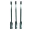 Manual Nose Hair Trimmer Dual Head Safety Protected 360 Rotating Cleaning Ergonomic Design for Men Women Travel Home Use 6cr13 Stainless Steel Dark Green 3pcs view 3