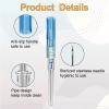 Catheter Piercing Needles - 50pcs Mixed Disposable Body Piercing Needles IV Catheter Needles Hollow Needles for Ear Nose Navel Nipple Piercing Kit Piercing Supplies view 4