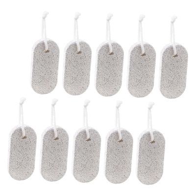 TOGEVAL 20PCS Volcanic Pumice Stone Foot Care Kit Natural Exfoliating Callus Removers for Soft Feet for Pedicure and Home Care