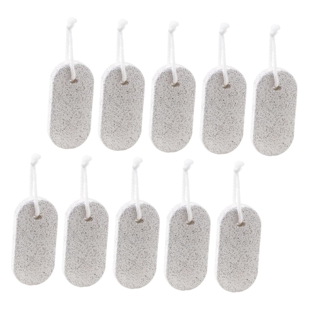 TOGEVAL 20PCS Volcanic Pumice Stone Foot Care Kit Natural Exfoliating Callus Removers for Soft Feet for Pedicure and Home Care