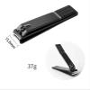 1PC Black Nail Clippers Stainless Steel Nail Cutter Thick Scissor Professional Pedicure Manicure Trimmer Tools(15mm) view 2