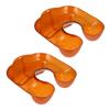 EXQUIMEUBLE 2pcs Hair Neck Tray Multi-functional Protector for Hairdressing Coloring Perming and Washing and Easy to Clean for Salon and Home Use view 1