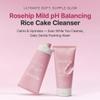 ARENCIA Rosehip Rice Cake Cleanser, pH Balancing Face Wash with Ceramide for Sensitive Skin, 5.29 oz view 2