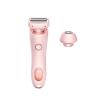 2 in 1 Wet & Dry Electric Trimmer,Womens Shaver Dual-Head Trimmer,Rechargeable Electric Shaver for Women,Equipped with a Display Screen and Dual Head Design,for Men and Women to Shave Thei(Color:Pink) view 1