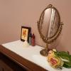 [Vintage Antique Table Mirror  Double-Sided Makeup Mirror for Vanity, Dresser, or Interior Dcor (Large Size)] view 3