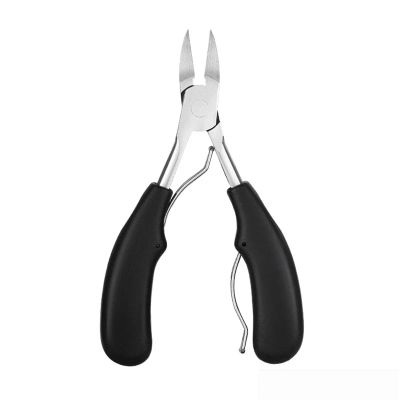 Nail Clipper for Ingrown Toenail Podiatry Correction Nippers Cuticle Cutters Cut Pedicure Manicure Hand Foot Dead Skin Care Tool(Black)