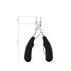 Nail Clipper for Ingrown Toenail Podiatry Correction Nippers Cuticle Cutters Cut Pedicure Manicure Hand Foot Dead Skin Care Tool(Black) view 3