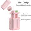 2 Pcs Piercing Cleaning, Piercing Cleaner, Ear Hole Cleaner, Piercing Aftercare Cleaning Kit with 240pcs Disposable Ear Piercing Cleaning Floss & 15ml Cleaning Solution view 3
