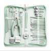 30/35 pcs Stainless Steel Manicure Kit Multi-functional Professional Nail Trimmer Cutter Foot Care Tools(Light Green 35 in 1) view 1
