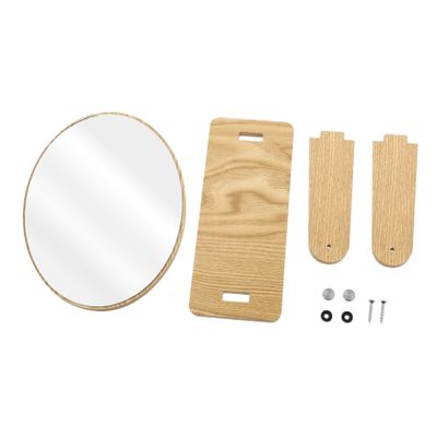 HONMEET Women Makeup Mirror Swivel Vanity Tabletop Design Durable Material Compact for Bedroom Bathroom Use Any Occasion