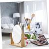HONMEET Women Makeup Mirror Swivel Vanity Tabletop Design Durable Material Compact for Bedroom Bathroom Use Any Occasion view 4