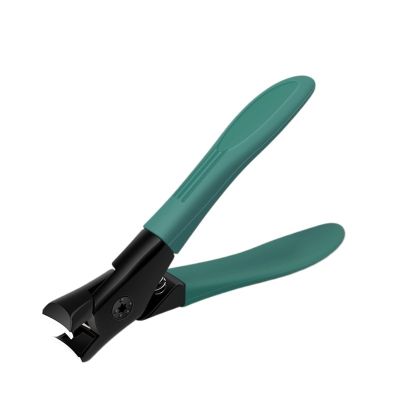 1PCS Anti splash Nail Thick Clippers Hard Nail Special Nail Clipper Household Toes Nail Clippers(Green)