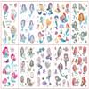 10 X Kids Mermaid Temporary Waterproof Tattoos Stickers Removable Us (D) view 1